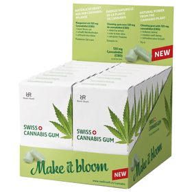 SWISS CANNABIS Kaugummi 120 mg CBD Menthe