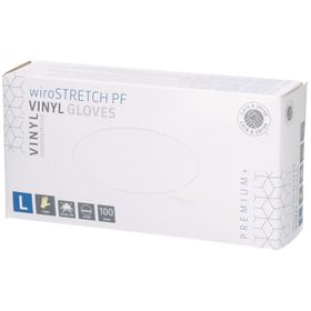 GRIBI Unters Handsch Vinyl L puderfr unst 100 Stk