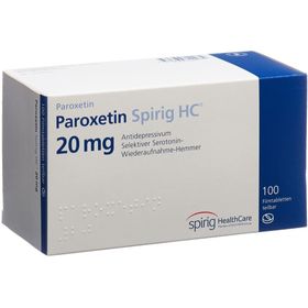 PAROXETIN Spirig HC Filmtabl 20 mg SDO