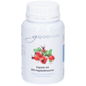 Goodness Bio-Hagebuttenpulver Kapseln