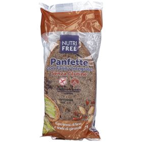 NUTRIFREE Pain complet sans Gluten Panfette au blé complet