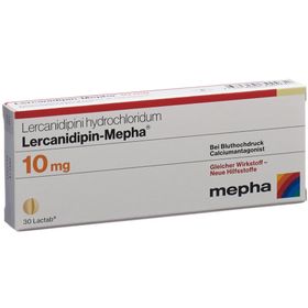 LERCANIDIPIN Mepha Lactab 10 mg SDO