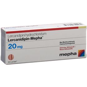 LERCANIDIPIN Mepha Lactab 20 mg SDO
