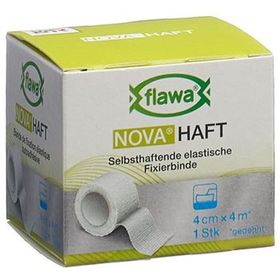 FLAWA® NOVA haft Bande de fixation élastique auto-adhésive 4 cm x4 m