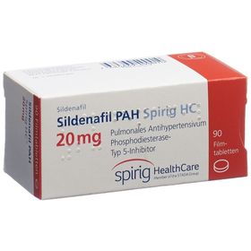 SILDENAFIL PAH Spirig HC Filmtabl 20 mg SDO