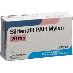 SILDENAFIL PAH Mylan Filmtabl 20 mg SDO