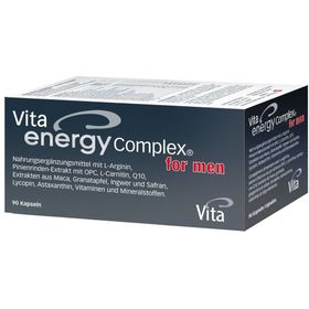 VITA ENERGY COMPLEX for men Kapsel im Glas