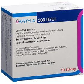 AFSTYLA Trockensub 500 IE c Solv+Set Durchstf
