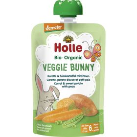 Holle Veggie Bunny carotte-patate douce-pois