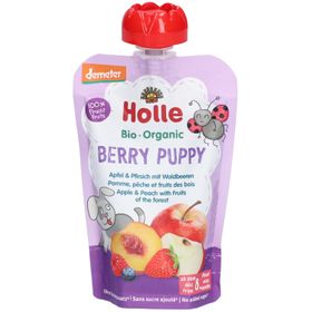 Holle Bio Berry Puppy, Apfel, Pfirsich und Waldfrüchte