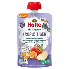 HOLLE Tropic Tiger - Gourde pomme, mangue et fruit de la passion