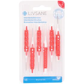 LIVSANE Konische Interdentalbürsten 2,2–3,2 mm