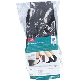 SUPRIMA Anti-Rutsch-Socken 43/45 schwarz 1 Paar