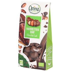 Optimys Gourmet Bio-Haselnüsse mit Milchschokolade