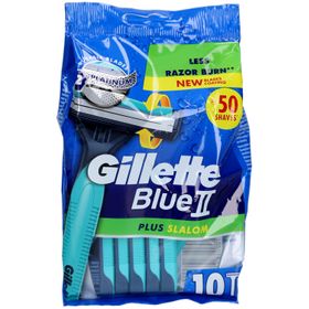 Gilette Blue II Plus Slalom Einwegrasierer für Männer