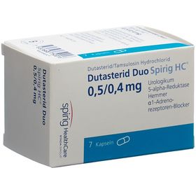 DUTASTERID DUO Spirig HC Kaps 0.5mg/0.4mg SDO