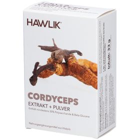 HAWLIK Cordyceps Extrakt + Pulver Kaps 60 Stk
