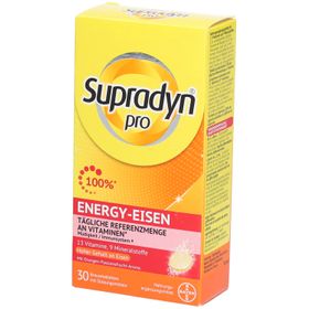 Supradyn® pro Energy-Eisen - Jetzt 10% sparen* mit dem Code "SUPRA10"