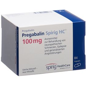 PREGABALIN Spirig HC Kaps 100 mg SDO