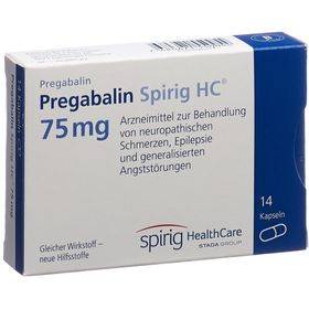 PREGABALIN Spirig HC Kaps 75 mg SDO