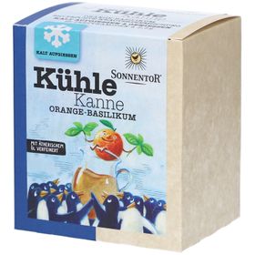 SONNENTOR Infusion Froid Orange Basilic Bio – Kühle Kanne