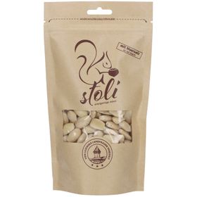 Stoli gebleichte Mandeln mit Meersalz - schonende Methode