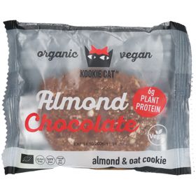 Kookie Cat Bio-veganer Mandel-Schokoladen-Keks