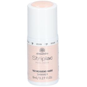 Alessandro International StripLac Peel or Soak 8 ml - 102 heavens nude