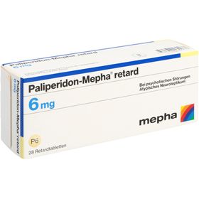 PALIPERIDON Mepha retard Ret Tabl 6 mg SDO