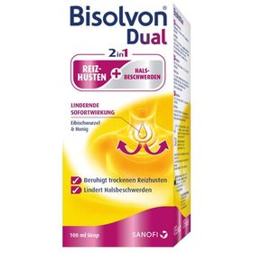 BISOLVON® Dual 2 in 1 Sirup bei trockenem Husten