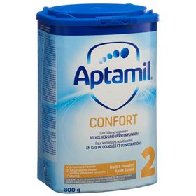 Aptamil Confort 2 – dès 6 mois, pour coliques et constipation