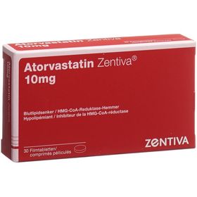 ATORVASTATIN Zentiva Filmtabl 10 mg SDO