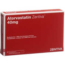 ATORVASTATIN Zentiva Filmtabl 40 mg SDO