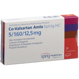 CO-VALSARTAN Amlo Spirig HC 5/160/12.5 SDO