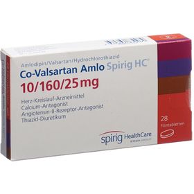 CO-VALSARTAN Amlo Spirig HC 10/160/25 SDO