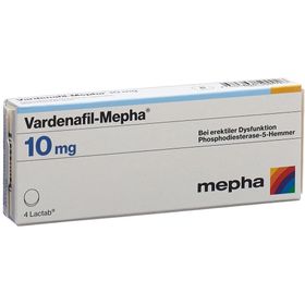 VARDENAFIL Mepha Lactab 10 mg SDO