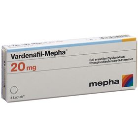 VARDENAFIL Mepha Lactab 20 mg SDO