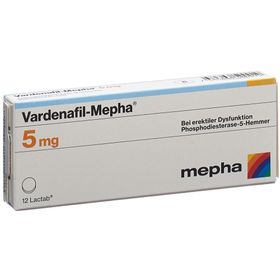 VARDENAFIL Mepha Lactab 5 mg SDO
