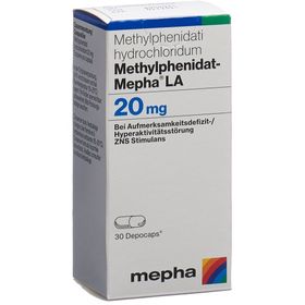 METHYLPHENIDAT Mepha LA Depocaps 20 mg SDO