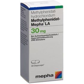 METHYLPHENIDAT Mepha LA Depocaps 30 mg SDO