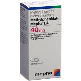 METHYLPHENIDAT Mepha LA Depocaps 40 mg SDO
