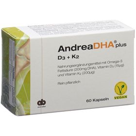 ANDREADHA® Plus Omega 3 Vitamines D3+K2