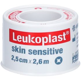 LEUKOPLAST skin sensitive Silik 2.5cmx2.6m Rolle