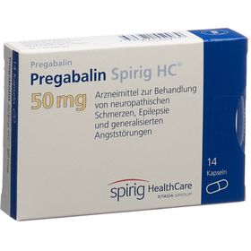 PREGABALIN Spirig HC Kaps 50 mg SDO