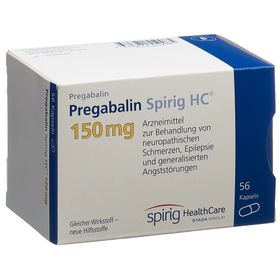 PREGABALIN Spirig HC Kaps 150 mg SDO
