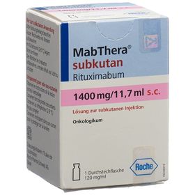 MABTHERA Inj Konz 1400 mg/11.7ml s.c. SDO