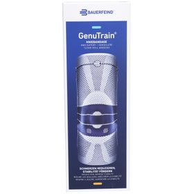 BAUERFEIND® GenuTrain Aktiv-, Patella- und Bandkniebandage Gr. 5 Beige