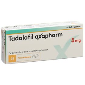TADALAFIL axapharm Filmtabl 5 mg SDO