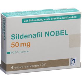 SILDENAFIL NOBEL Filmtabl 50 mg SDO