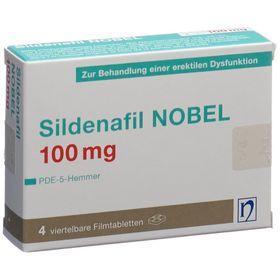SILDENAFIL NOBEL Filmtabl 100 mg SDO